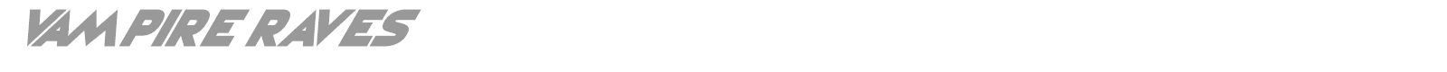 Vampire Raves font preview